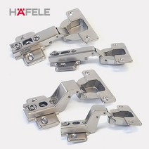 철물의민족 헤펠레 가구 경첩 씽크대 장롱 장농 힌지 욕실장 붙박이장 댐퍼 댐핑 도어, 헤펠레경첩, D4. 110도 아웃-내장형댐퍼(18T고급)