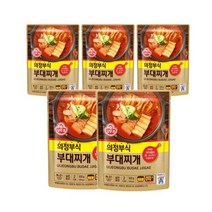 오뚜기 의정부식 부대찌개, 5개, 500g