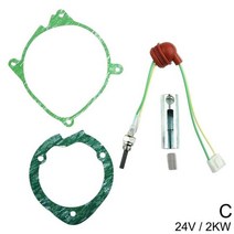 이동식 무시동히터 부품 중국 주차 히터 글로우 플러그 12V/24V 2kw 베바스토 액세서리 에버스패커용, 06 24V 2KW, 06 24V 2KW