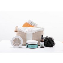 Moroccan Hammam Spa Rejuvinating Ritual Beauty 스킨 케어 키트 6피스 모로코 앰버 머스크 블랙 비누 바디 클레이 아르간 오일 순수 천연 정화, Eucalyptus