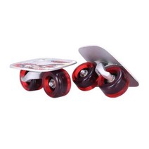 드리프트보드 프리라인 스케이트보드 롤러로드 숏보드, Red Black Wheels, Red Black Wheels
