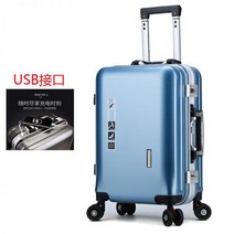 홈쇼핑 여행용 24인치 기내 소형 캐리어 승무원 명품 26인치 미니 트롤리 가방 범용 휠 알루미늄 프레임 20 남녀 학생 강력하고 내구성이 강한 암호 가죽 상자 24 인치