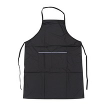 케이프 앞치마 헤어 작업복 이발소 샴푸 요리 트리트먼트 오일 스타일리스트 컬러링 전문 미용사 컬러, [01] Black, 01 Black