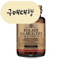 홍박스 [해외] 솔가 엽산 400 250정 구매대행, 1개