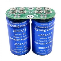슈퍼 커패시터 5.4V250F 자동차 전자 정류기 2.7V500F * 2 패러드 낮은 내부 저항 나사 구멍 포함, SAMWHA 5.4V250F