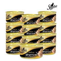 쉬바 참치살코기와 통새우와 그레이비소스 85g 12캔, 1개, 상세설명 참조