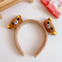 쿠로미 산리오 머리띠 고양이귀 피카츄 캐릭터 1 패션 여성용 부품 귀여운 곰 샴푸 밴드