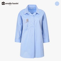 아날도바시니 (아날도바시니) 7부소매 스트라이프배색 셔츠(AU05BL01M)