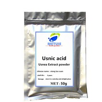 논가스용접기 레이저 Sujia-Usnic acid 98% usnea 추출물 분말 방부제 메이크업, 02 100g