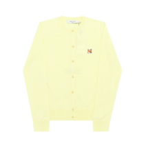 메종키츠네 메종키츠네 폭스헤드 가디건 L/YELLOW IW00506KT1036 P720