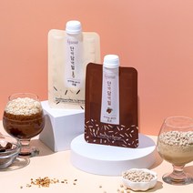 단백담백밀 식사대용 단백질 쉐이크 단백질파우치 한끼쉐이크 곡물 초코 검은콩, 초코(1세트 7개입)