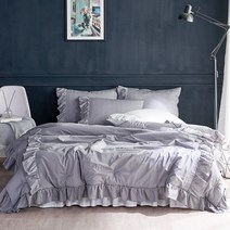 샵베딩 로맨틱 프릴 혼수 차렵이불 풀세트 이스턴킹