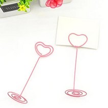 수험생 책상비치용 메모집게 2p 명함정리 쿠폰거치대