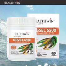 헬스윈 초록입홍합(그린머슬) 6500mg 300캡슐, 2개