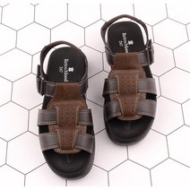 녹산신발 더블쿠션 캐주얼 가죽샌들 Z-43009