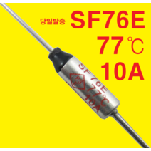 76도 SF76E 10A 250V 온도휴즈 Tf77C 온도퓨즈(5개), 기본