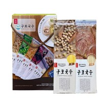 [답례품] 원조 구포국수 2p(소면+콩) 설선물세트 명절 선물세트/돌답례품, 1개
