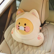 카카오프렌즈 냥냥고양이 목쿠션 춘식이, 1개