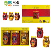 꿀차 3종세트 대추 꿀차+아로니아 꿀차+동충하초 꿀차