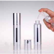 휴대용 놀라운 여행 리필 가능 향수병 30ml 빈 로션 홀더 알루미늄 100 개, 한개옵션1, 한개옵션0