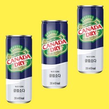 캐나다드라이 클럽소다 250ml 60개입 위스키 하이볼, 캐나다드라이 클럽소다 250ml 30캔
