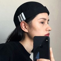 쓰리라인 와치캡 레옹모자 워치캡 챙없는모자 숏모자 이슬람왓치 왓치캡 세줄와치캡 코튼와치캡 코튼*