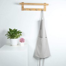 인올 영국수입 카페 바리스타 업소용 앞치마 작업용 그레이 UAL-013_사은품 행주, 인올 수입 카페앞치마/그레이_UAL-013