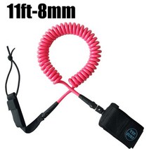 서핑보드 해변 카이트 패들 카누 정리 판매 8ft 9ft 10ft 11ft 코일 238, 11ft-8mm 핑크