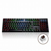 맥스틸 TRON G610K V2 기계식 게이밍 키보드 청축, G610K V2 - 갈축