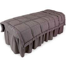 베드스토리 피부관리실 미용베드이불, 1.진회색(면혼방 무지)