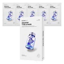 헥사톡스 바르는 보톡스 앰플 펩타이드 주름개선/리프팅/탄력 팩 30g 블룸힐 마스크팩, 5개입, 3박스