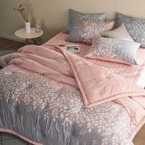 모달100 간절기 이부자리 이불 알러지케어 친척예단 호텔 침구세트