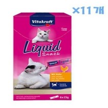 비타크래프트 리퀴드스낵 치킨타우린 90g(11개 1BOX), 치킨, 1세트