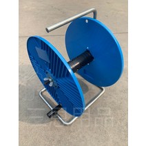 전선 풀링기 감기 케이블 원판 풀링 다이 정리 작업 보수, 선반세트가있는250mm파란색소형테이크업릴