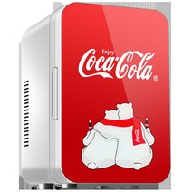 오베리굿 코카콜라 미니냉장고 미니음료수냉장고 1인용 초미니 6리터 8리터, 8리터 레드 북극곰