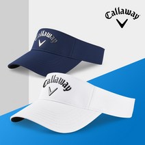 [캘러웨이골프정품] 리퀴드 메탈 바이저 썬캡, 네이비