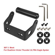 전동킥보드부품 범용 핸들 키트 알루미늄 전기 스쿠터 개조 Dualtron 1 2 3 Thunder Eagel ULTRA 부품, CHINA, 4.Set 3 black