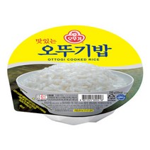 오뚜기밥 발아현미 210g X 18개 (1박스) 즉석밥, 오뚜기밥 210g x 12개