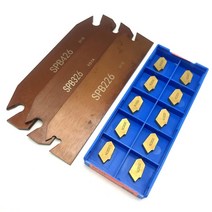 터닝가공 인서트 팁 Spb226 spb332 1pc + 10pcs sp200 sp300 sp400 세트 홈 가공 spb 슬롯 및 절삭 인서트 선반 cnc spb 도구, spb26-2(spb226), sp200 nc3020