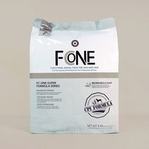 FC-ONE 프리미엄사료현미&오리 2kg, 없음