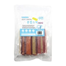 순우리 2842 소프트덴탈 혼합덴탈 스틱 대용량 280g, 연어 + 황태 + 소 + 오리 혼합맛, 1개