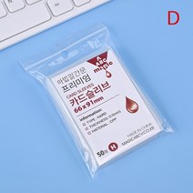 포토카드 포카 슬리브 케이스 포카홀더 보호필름 콜렉트북 바인더 한국 카드 투명 무산 CPP 홀로그램 보호 필름 앨범 50 3 56x87, 7.66x91-50sheets