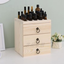 향수 진열대 호환 도테라 오일 보관 상자 에센셜 오일 나무 도테라 볼 병 포장 화장품 상자 하이 엔드 3 층 서랍 보석 나무 상자