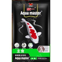 아쿠아마스터 관상어 사료 치어 성체 버터플라이코이 사쿠라 난주 오란다금붕어 먹이, 아쿠아마스터 주식 치어용 1kg