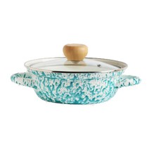 마블 법랑 냄비 양수냄비 19cm/21cm, 21cm, 그린