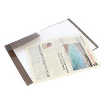 신문 잡지 기사 스크랩정리 보관 A3클리어화일 사무용 용지 학생 도서관 거래명세표, 30매