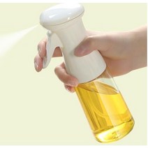 바베큐 요리 올리브 오일 분무기 스프레이 주방 베이킹 빈 병 식초 디스펜서 샐러드 200/210ML, [01] White 210ml