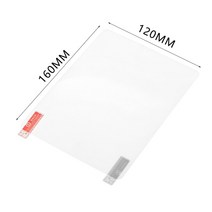 자동차 HUD 반사 필름 헤드 업 디스플레이 보호 스크린 소비 과속 액세서리 4.7x3.5 인치, 160x120mm, 1개