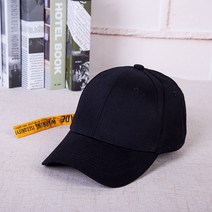 롱테이프 영문프린트 야구모자 여 봄여름 패션 잉글리쉬 캡모자 남힙합모자