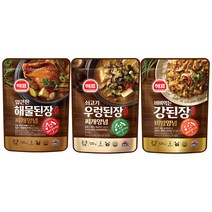 [사조대림] 해표 맛집 찌개양념 X 12봉 (바지락/해물/우렁/강된장), 선택:얼큰한해물된장x12{B}